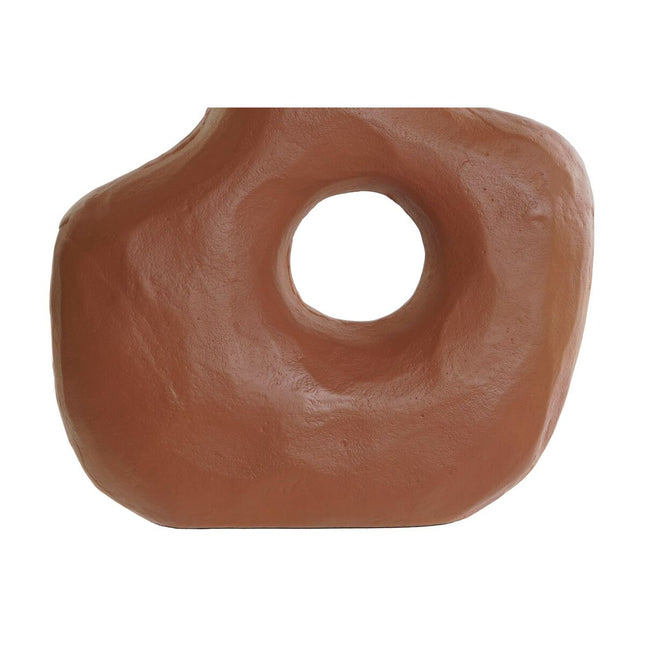 Vase DKD Home Decor Beige Terrakotta Aluminium 27 x 9 x 30 cm (2 Stück)