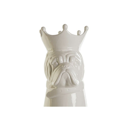 Regenschirmständer DKD Home Decor Weiß Dolomite Moderne Hund 24 x 24 x 54 cm