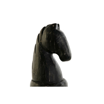 Deko-Figur DKD Home Decor Weiß Braun Schwarz Schachfiguren Loft 12 x 11 x 36 cm (2 Stück)