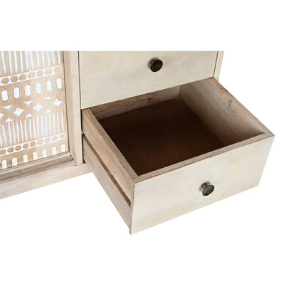 Anrichte DKD Home Decor Weiß natürlich Mango-Holz 145 x 42 x 75 cm