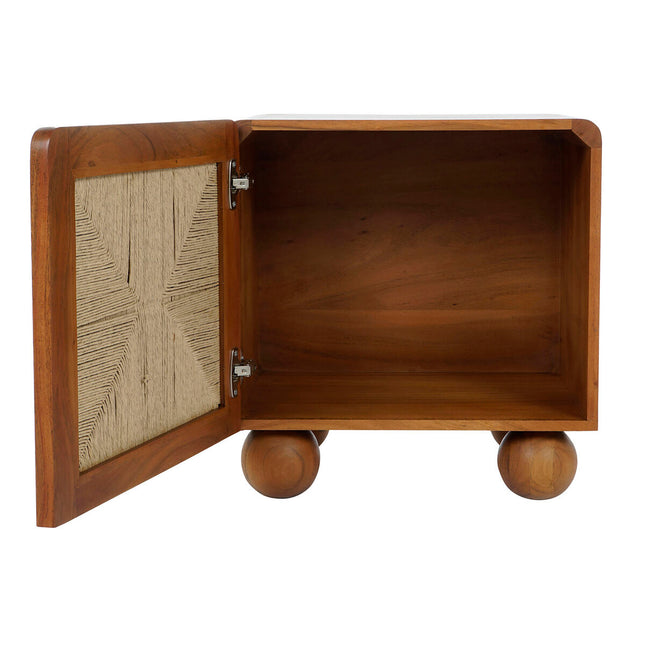 Nachttisch DKD Home Decor Braun Akazienholz 50 x 40 x 53 cm