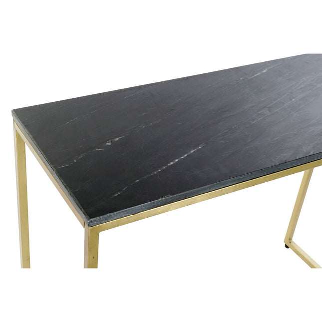 Konsole DKD Home Decor 100 x 40 x 77 cm Schwarz Gold Marmor Eisen