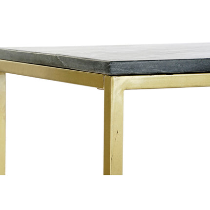 Konsole DKD Home Decor 100 x 40 x 77 cm Schwarz Gold Marmor Eisen