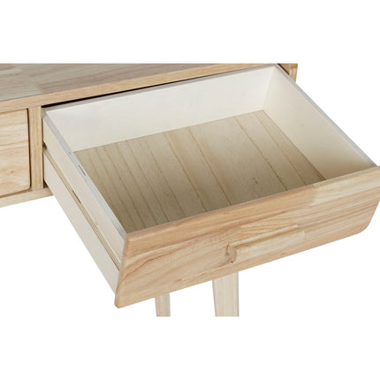 Konsole DKD Home Decor natürlich Kautschukholz Holz MDF 80 x 30 x 74 cm