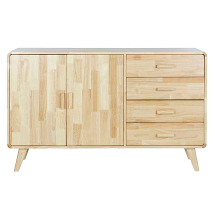 Anrichte DKD Home Decor Kautschukholz natürlich 120 x 30 x 75 cm