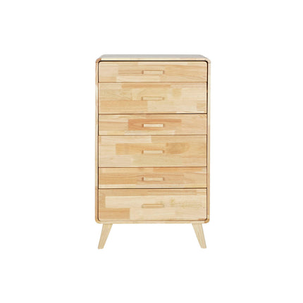 Kommode DKD Home Decor natürlich Kautschukholz Holz MDF 60 x 30 x 108 cm