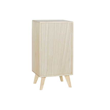 Schubladenschrank DKD Home Decor natürlich Kautschukholz Paulonia-Holz Holz MDF 40 x 30 x 78 cm
