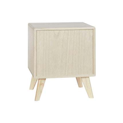 Nachttisch DKD Home Decor natürlich Kautschuk Paulonia-Holz Holz MDF 40 x 30 x 48 cm