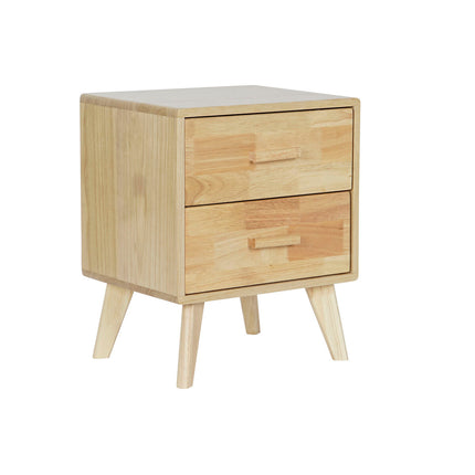 Nachttisch DKD Home Decor natürlich Kautschuk Paulonia-Holz Holz MDF 40 x 30 x 48 cm