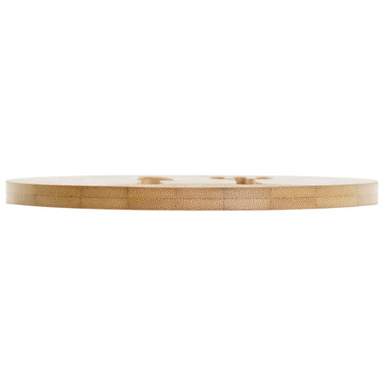 Untersetzer DKD Home Decor natürlich Bambus 17,5 x 17,5 x 1 cm