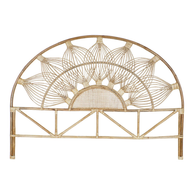 Kopfende des Betts DKD Home Decor Braun natürlich 180 x 4 x 90 cm