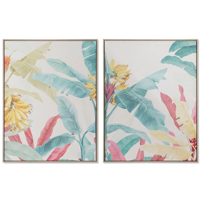 Bild DKD Home Decor Tropical 75 x 4 x 100 cm (2 Stück)