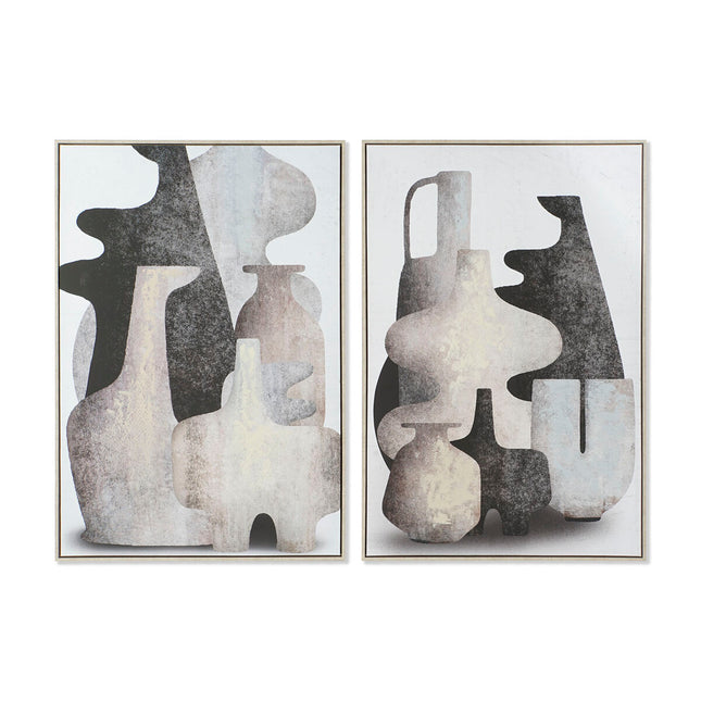 Bild DKD Home Decor Vase Skandinavisch 84 x 4,5 x 123 cm (2 Stück)