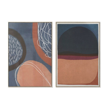 Bild DKD Home Decor 84 x 4,5 x 123 cm abstrakt Urban (2 Stück)