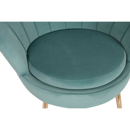 Sitz DKD Home Decor grün Gold Metall 85 x 85 x 81 cm
