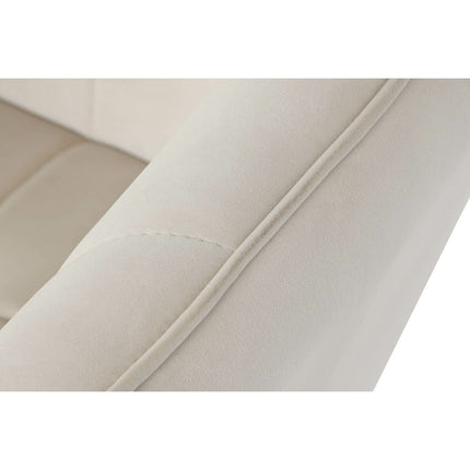 Sitz DKD Home Decor Creme Gold Metall 74 x 74 x 90 cm