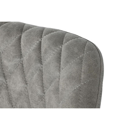 Stuhl DKD Home Decor Schwarz Grau Metall 55 x 58 x 83 cm