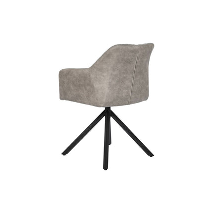 Stuhl DKD Home Decor Schwarz Grau Metall 55 x 58 x 83 cm