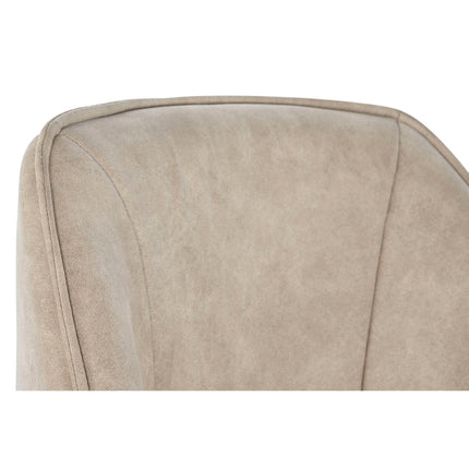 Stuhl DKD Home Decor Schwarz Beige Metall 64 x 67 x 85 cm