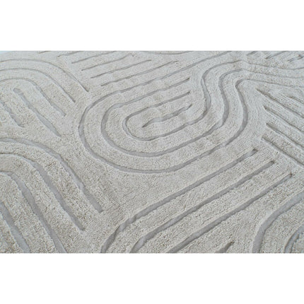 Teppich DKD Home Decor Creme 200 x 290 x 1,5 cm