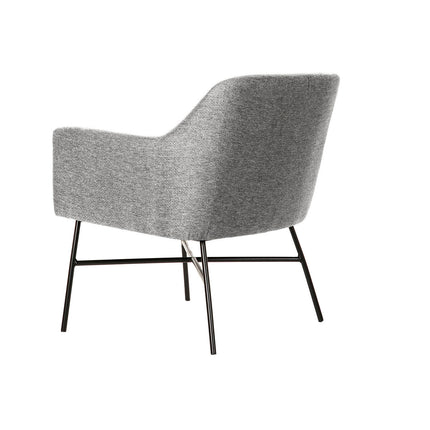 Sessel DKD Home Decor Schwarz Hellgrau Metall 66 x 62 x 76,5 cm