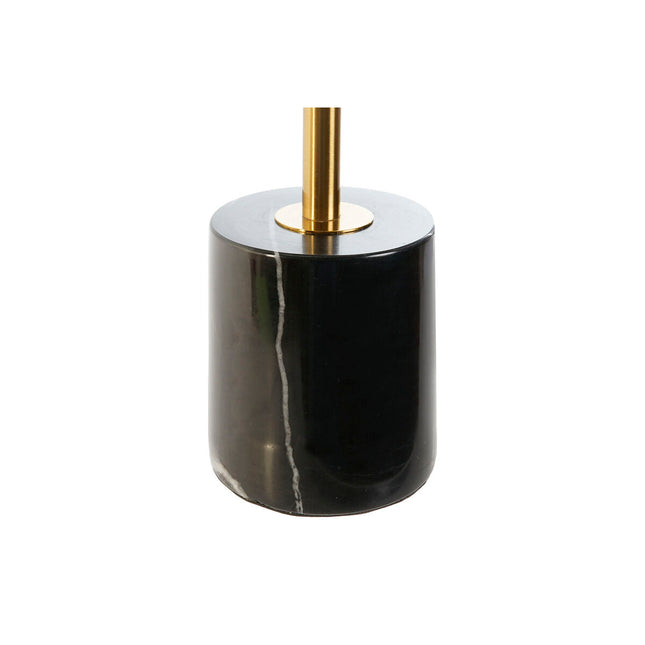 Tischlampe DKD Home Decor Weiß Schwarz Metall Marmor 50 W 220 V 20 x 20 x 42 cm