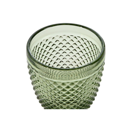Gläsersatz DKD Home Decor grün Kristall 240 ml
