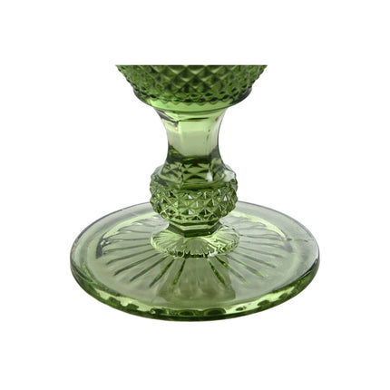 Gläsersatz DKD Home Decor grün Kristall 240 ml
