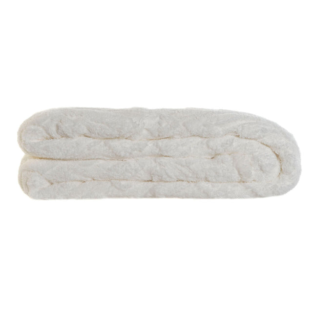 Decke DKD Home Decor Weiß Rhombusse 150 x 200 x 1 cm