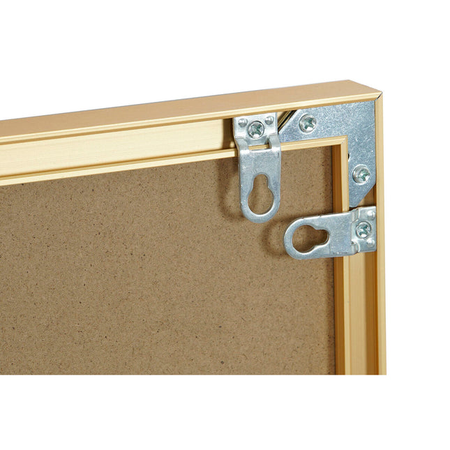 Bild DKD Home Decor 100 x 2,5 x 100 cm abstrakt Moderne (2 Stück)