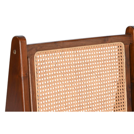 Sitz DKD Home Decor natürlich Dunkelbraun Teakholz 60 x 77 x 71 cm