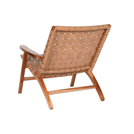 Sitz DKD Home Decor Beige natürlich Teakholz 74 x 78 x 75 cm