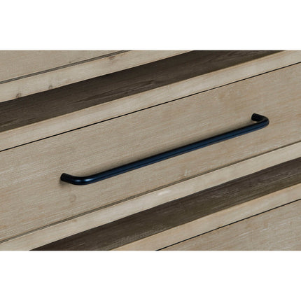 Schubladenschrank DKD Home Decor Schwarz natürlich Metall Holz MDF Moderne 100 x 45 x 82 cm
