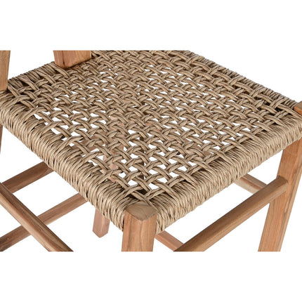 Hocker DKD Home Decor natürlich Teakholz 52 x 55 x 98 cm