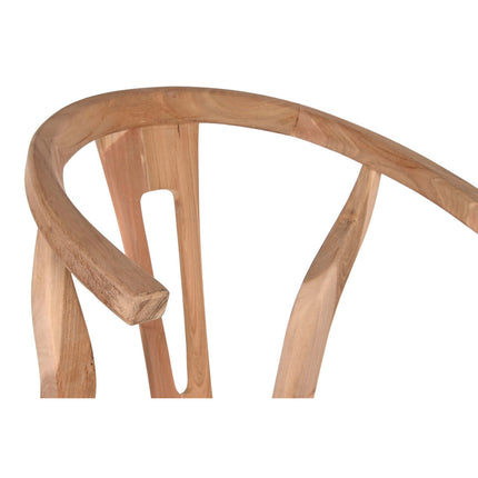 Hocker DKD Home Decor natürlich Teakholz 52 x 55 x 98 cm