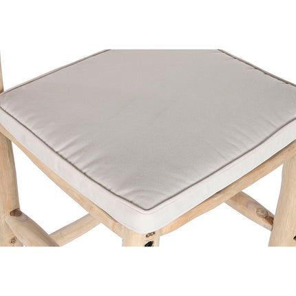 Hocker DKD Home Decor natürlich Teakholz 50 x 50 x 102 cm