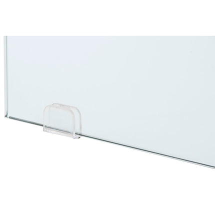 Esstisch DKD Home Decor Durchsichtig Hellbraun Kristall Nussbaumholz Holz MDF 180 x 90 x 76 cm