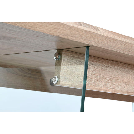 Esstisch DKD Home Decor Durchsichtig Hellbraun Kristall Nussbaumholz Holz MDF 180 x 90 x 76 cm