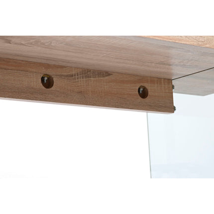 Esstisch DKD Home Decor Durchsichtig Hellbraun Kristall Nussbaumholz Holz MDF 180 x 90 x 76 cm