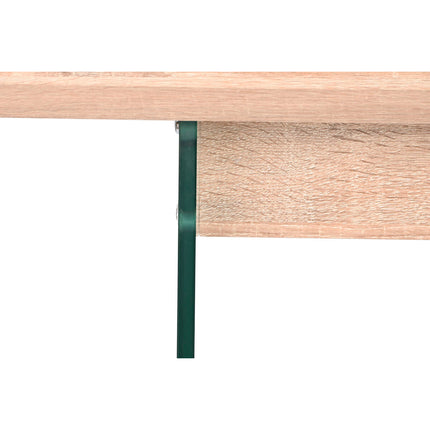 Esstisch DKD Home Decor Durchsichtig Hellbraun Kristall Nussbaumholz Holz MDF 180 x 90 x 76 cm