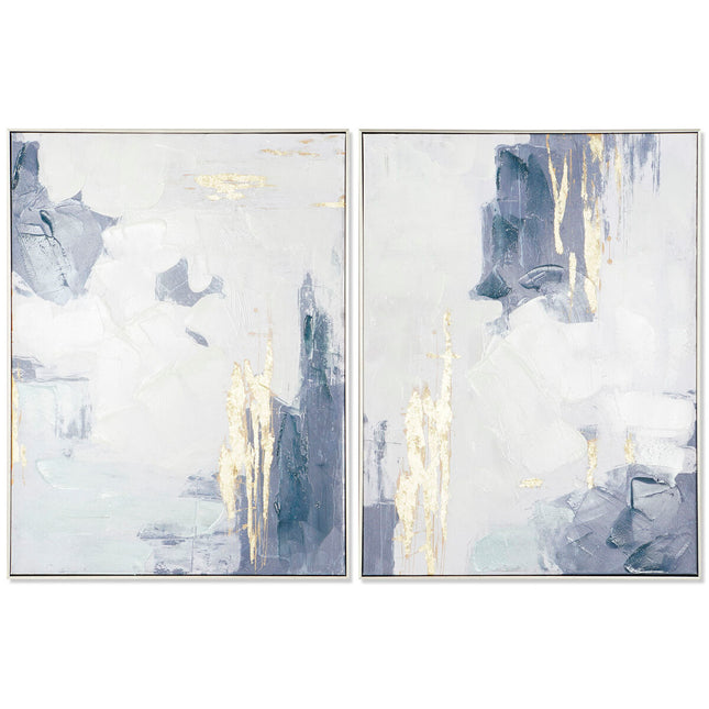 Bild DKD Home Decor abstrakt Urban 60 x 3,5 x 80 cm (2 Stück)