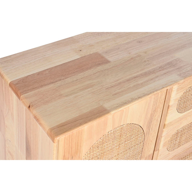 Anrichte DKD Home Decor natürlich Metall Kautschukholz 73,5 x 35 x 78 cm