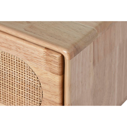 Beistelltisch DKD Home Decor natürlich Metall Kautschukholz 100 x 30 x 78 cm