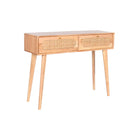 Beistelltisch DKD Home Decor natürlich Metall Kautschukholz 100 x 30 x 78 cm