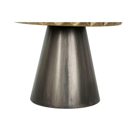 Beistelltisch DKD Home Decor Grau Gold Dunkelgrau Metall 63 x 63 x 62 cm