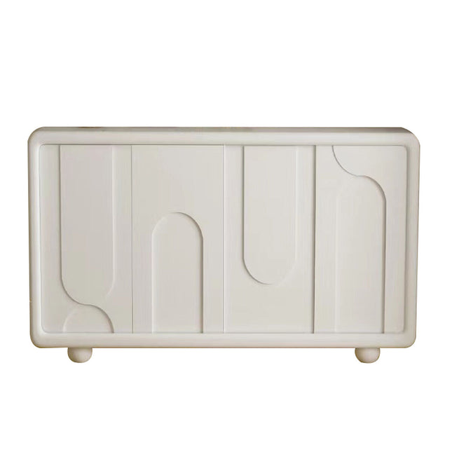 Anrichte DKD Home Decor Weiß Holz MDF 160 x 37 x 85 cm
