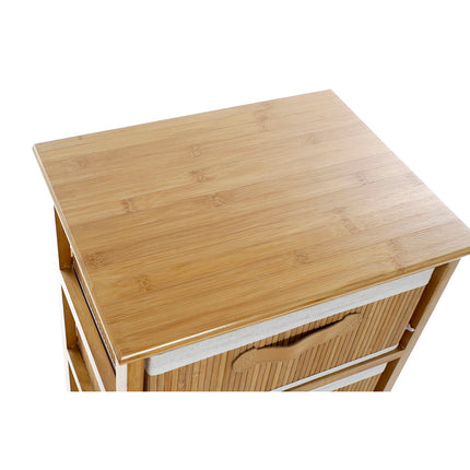 Schubladenschrank DKD Home Decor natürlich Bambus Paulonia-Holz 42 x 32 x 98 cm