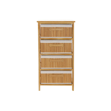 Schubladenschrank DKD Home Decor natürlich Bambus Paulonia-Holz 42 x 32 x 81 cm