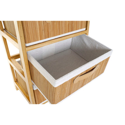 Schubladenschrank DKD Home Decor natürlich Bambus Paulonia-Holz 42 x 32 x 63 cm