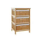 Schubladenschrank DKD Home Decor natürlich Bambus Paulonia-Holz 42 x 32 x 63 cm